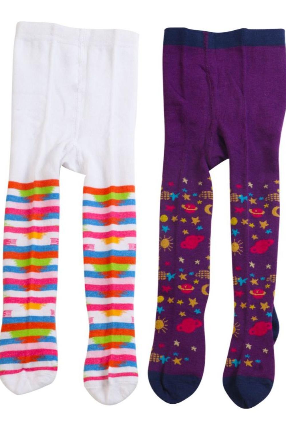 Mee Mee Cozy Feet Anti-Skid Baby Stockings(Pack Of 2)(White_Pink)